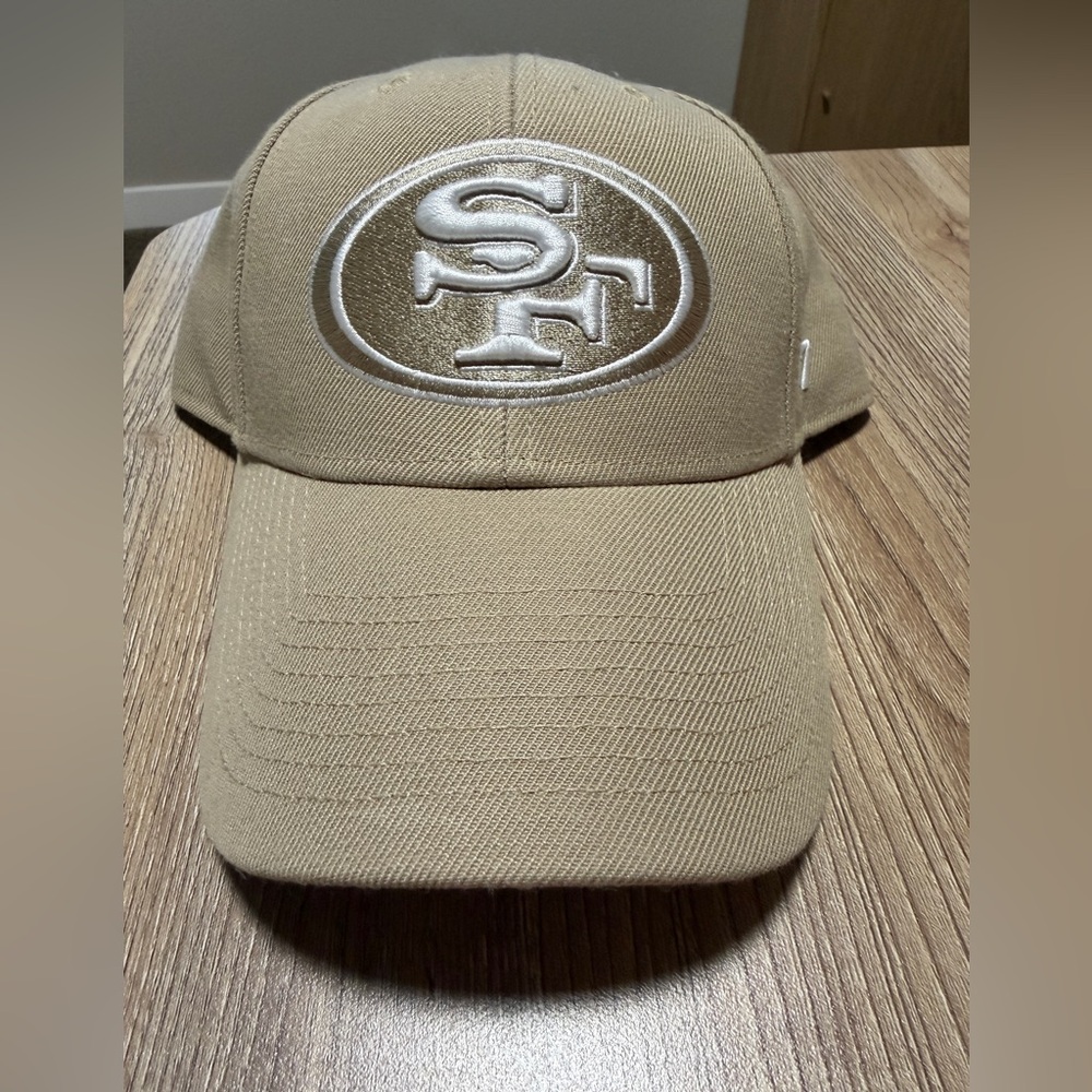 Tan / Beige 49ers Logo Baseball Cap